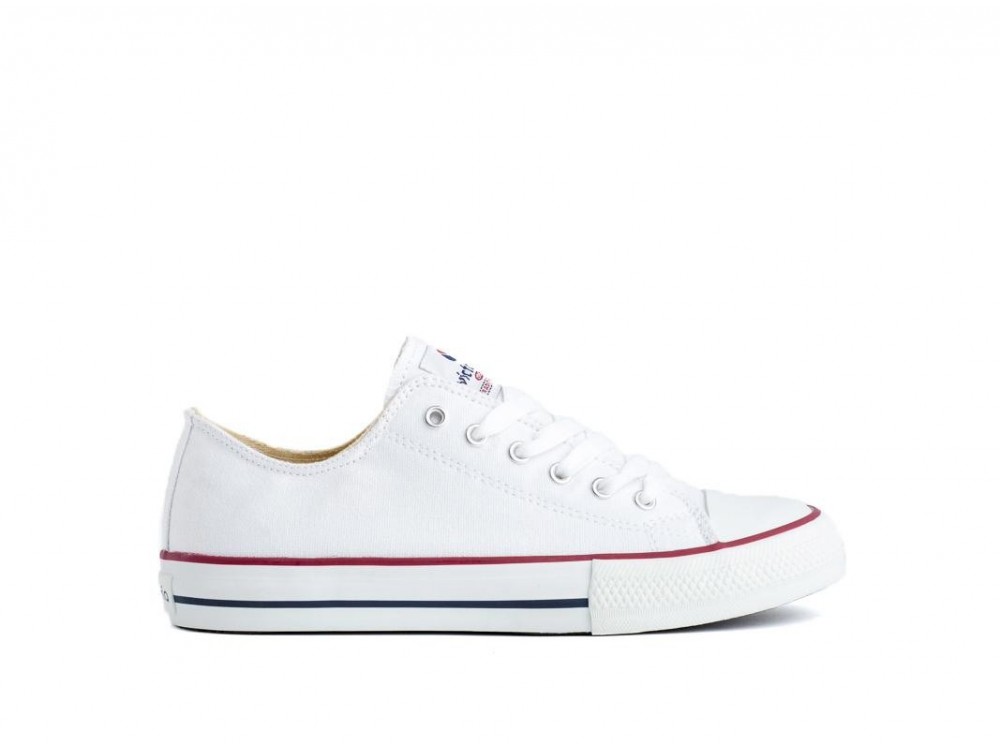 Zapatillas Victoria estilo Converse blancas- Modelo 106550