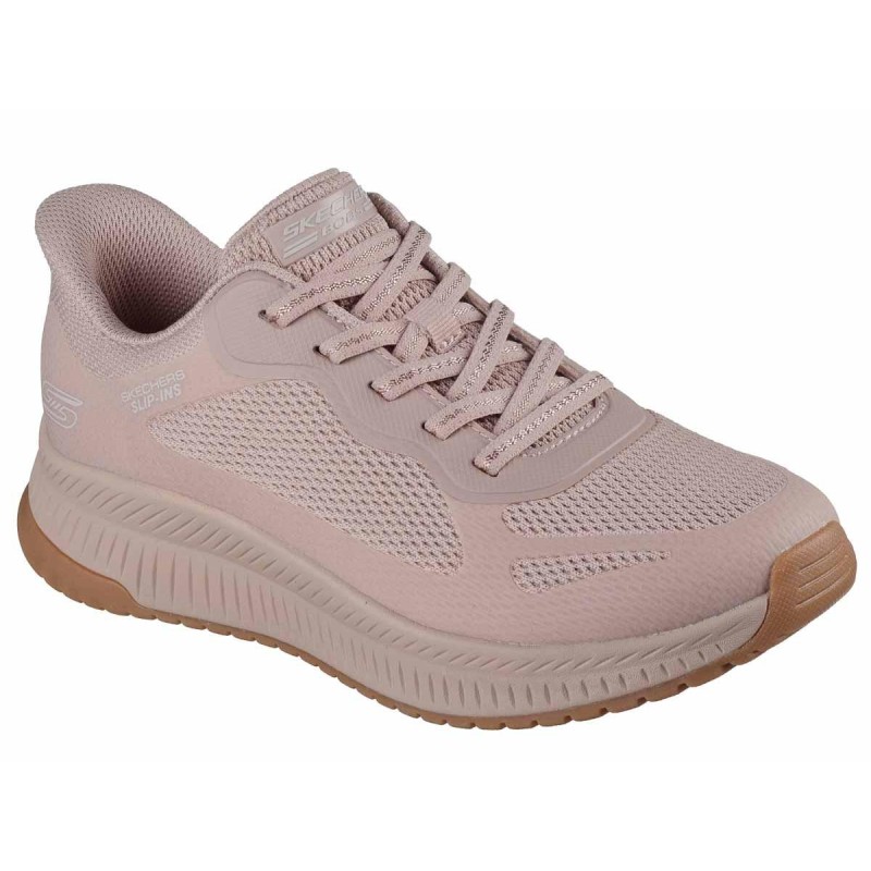 117624 SKECHERS SLIP INS BOBS SQUAD 4 STAPLE