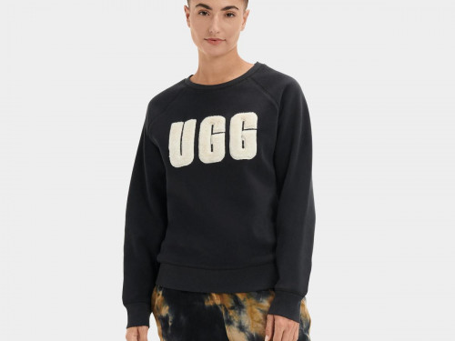 Ugg 1123718 Madeline Fuzzy Logo Crewneck