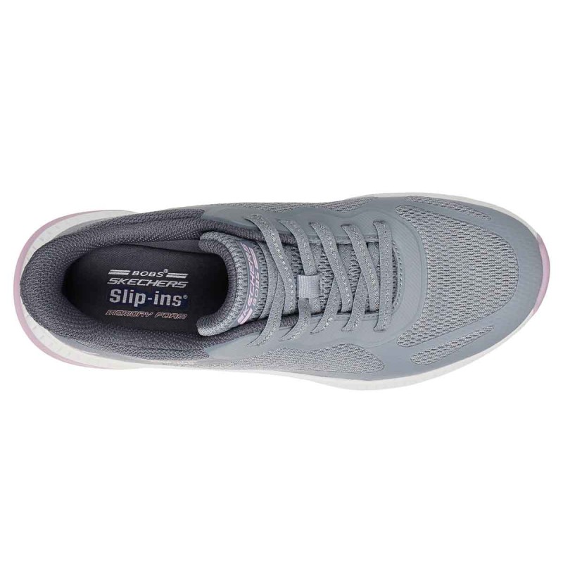 117624 SKECHERS SLIP INS BOBS SQUAD 4 STAPLE