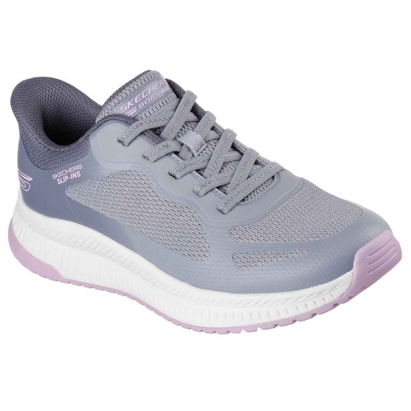 117624 SKECHERS SLIP INS BOBS SQUAD 4 STAPLE