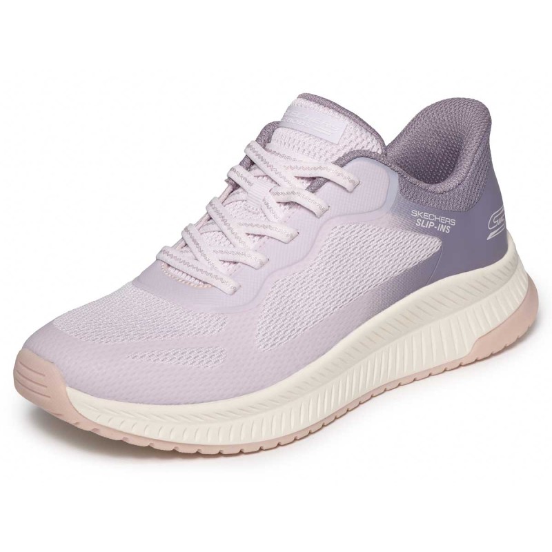 117624 SKECHERS SLIP INS BOBS SQUAD 4 STAPLE